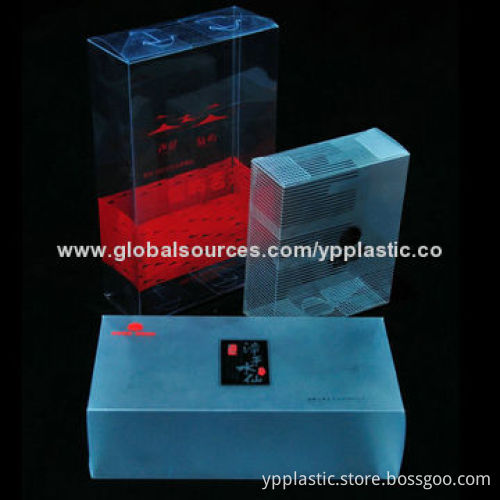 Plastic Printing Box for Tea packaging